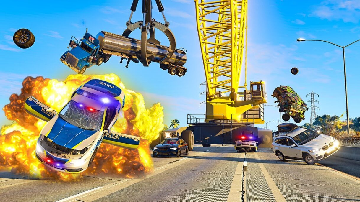 CLAW OF CARNAGE – Extreme BeamNG.Drive Car Chase