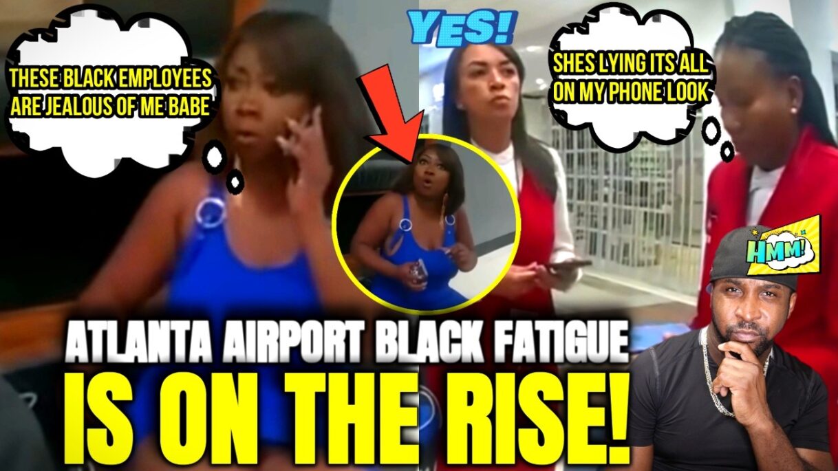 Outraged Young Woman Throws A Chair At Airport Staff For Missing Her Flight