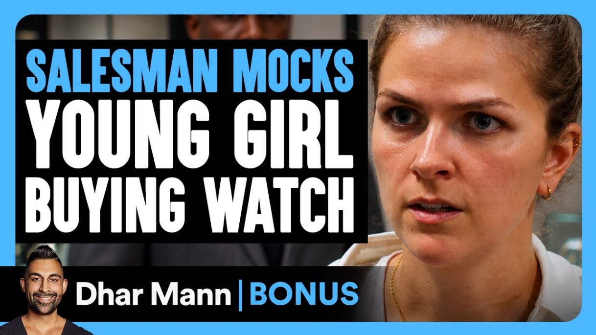 Salesman MOCKS Young Girl Buying Watch | Dhar Mann Bonus!