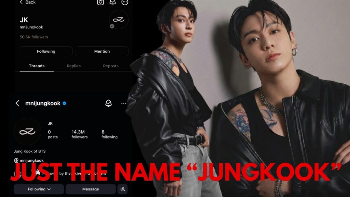 Jungkook Returns to Threads—14.3 Million Followers Without a Single Post!