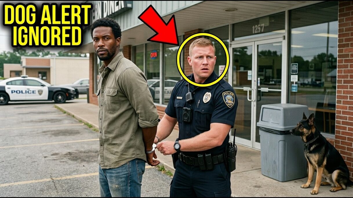 Arrogant Cop Handcuffed a Man in a Diner His German Shepherd Saved Everyone