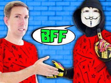 LEADER JOINS SPY NINJAS? We Help Project Zorgo vs Cloaker in Water Balloon and Tennis Challenges