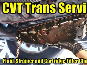 2013-2018 Nissan Altima CVT Transmission Filter and Fluid change!