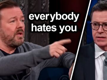 When Disrespectful Celebrities Get Destroyed By Ricky Gervais