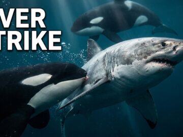 The Ocean’s True Apex Predator: Orcas vs. Great White Sharks