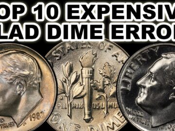 Top 10 Expensive Roosevelt Dime Errors YOU Should Look For In Pocket Change