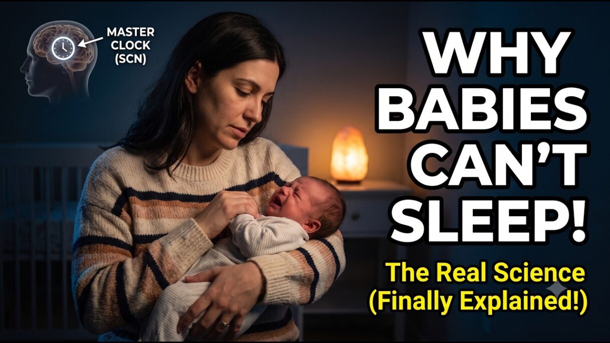 Why Babies Can’t Sleep at Night: The Melatonin Miracle | Baby brain development and sleep biology