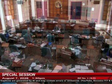 The 38th Guam Legislature Ninth Special Session – August 7, 2026 1:30pm
