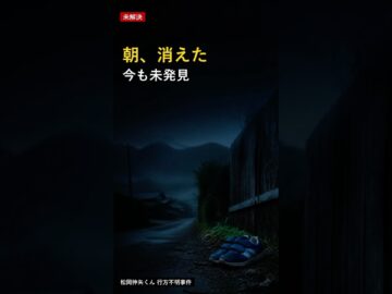 「可能性がある」は結論じゃない。4歳男児失踪で見落とせない一文#未解決事件 #失踪事件 #徳島県警 #情報提供 #事件解説