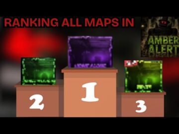 Ranking EVERY map in Roblox AMBER ALERT (Roblox AMBER ALERT)