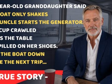 My Granddaughter Said the Boat Shook When Her Uncle Started the Generator—So I Checked