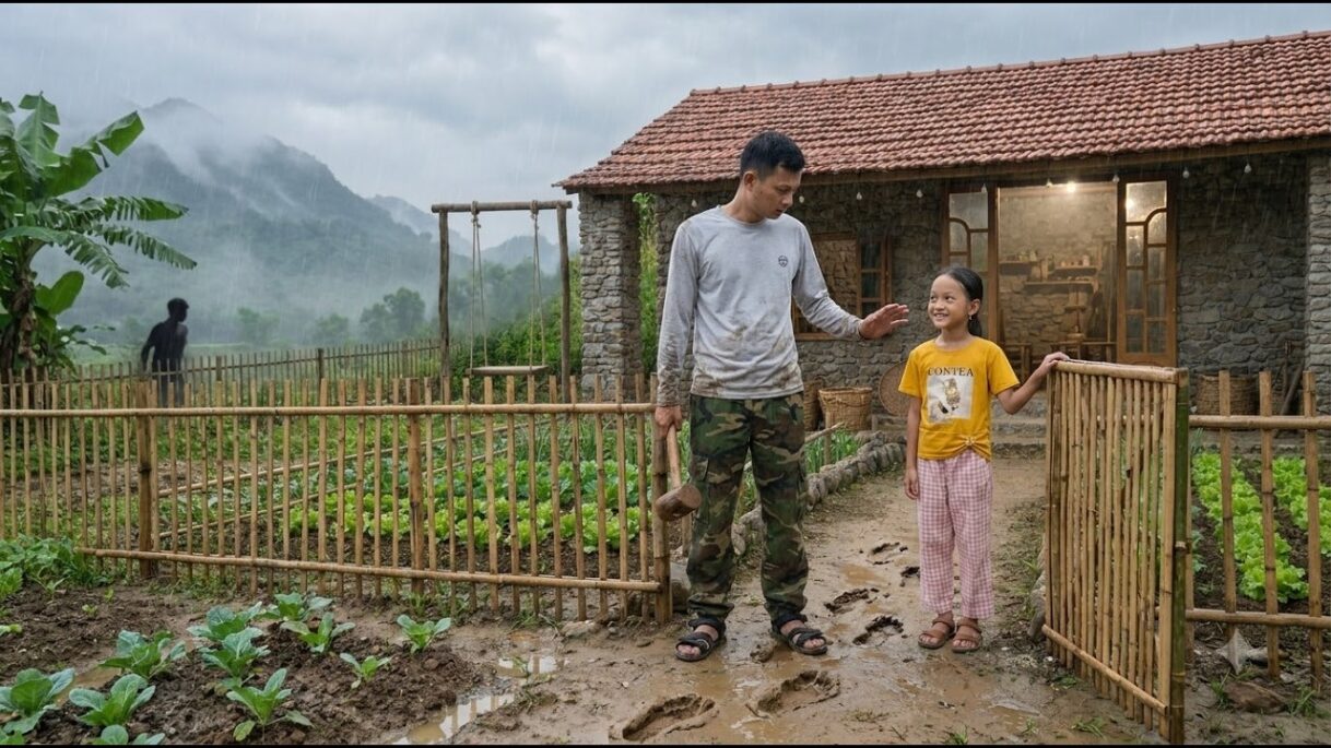 Ngo Tue Finishes the Fence—Who Left Pregnant Woman’s Secret Note Beneath the Locked Gate?