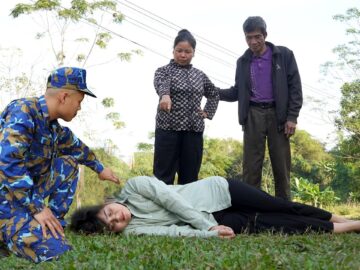The army officer is searching everywhere for Tieu Mai. Have the police found her yet?