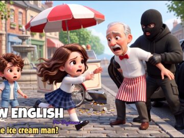 Why Did They Take the Ice Cream Man? | Slow English Listening Practice for Beginners (A2 Level)