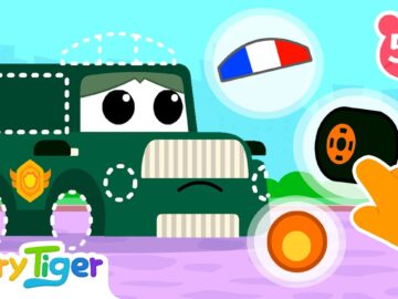 🚓 Missing Police Car Mystery! Sheriff BarryTiger’s Car Hospital Rescue 🛠️ | Kids Compilation