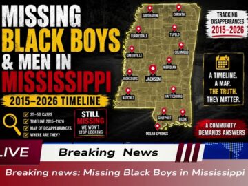 Missing Black Boys & Men in Mississippi 2015–2026 The Cases That Need Answers