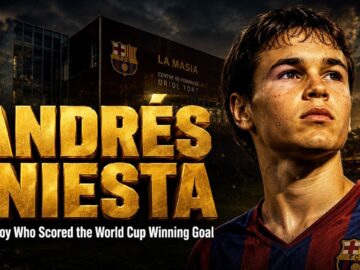 Andrés Iniesta: The Boy Who Left Home at 12 & Scored the World Cup Winner #iniesta