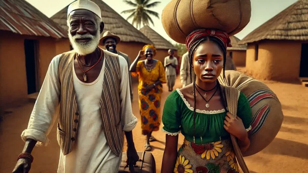 THIS POOR GIRL WAS FORCED BY HER FATHER TO MARRY A POOR OLD MAN UNAWARE OF WHO HE WAS. #tales