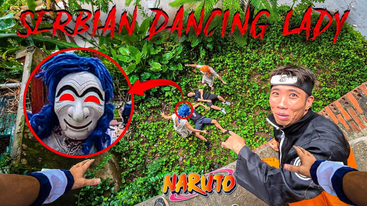 NARUTO ESCAPES THE SERBIAN DANCING LADY IN REAL LIFE 93.0 | Horror Parkour Pov Short | 3Run