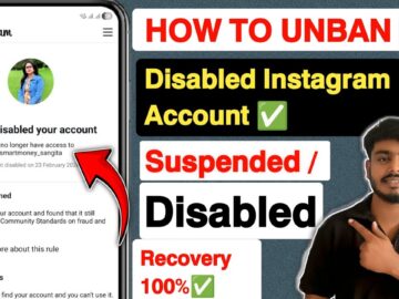 How to Recover Disabled Instagram Account (Reactivate) | Instagram Disabled Account Recovery 2026