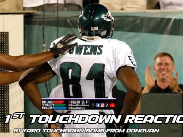 Reacting to T.O.’s 81-Yard TD on His First Eagles Play