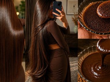 😍 How to Dye Your Hair Dark Brown at Home 🤎 Natural Chocolate Brown Long-lasting Hair Color Remedy 🤎