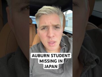 Auburn student James Weston Higginbotham is missing in Japan.