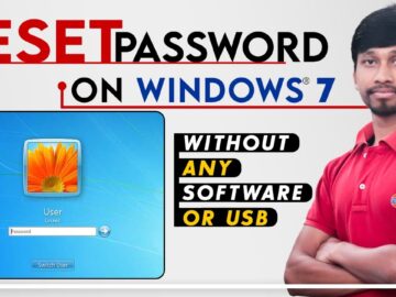 How To Reset Windows 7 Password Without Any Software or USB/CD/DVD | New Computer Link