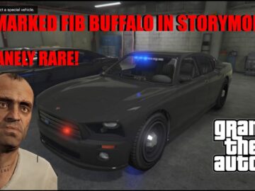 (GTA 5) How to glitch the unmarked FIB Buffalo into storymode!
