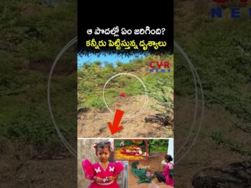 ఆ పొదల్లో ఏం జరిగింది? కన్నీరు పెట్టిస్తున్న దృశ్యాలు | Tuni Missing Case | CVR NEWS