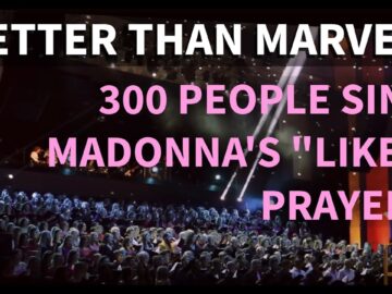 London City Voices choir sing “Like A Prayer” (Spring 2017)