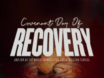 COVENANT DAY OF RECOVERY/MAY 2026 THANKSGIVING SERVICE | 31 MAY, 2026 | LIVING FAITH CHURCH GOSHEN