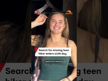 Search for missing teenage hiker Lily Hooper enters sixth day