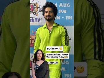 Did you notice? Jannat missing Mr Faisu #jannatzubair #mrfaisu #shorts