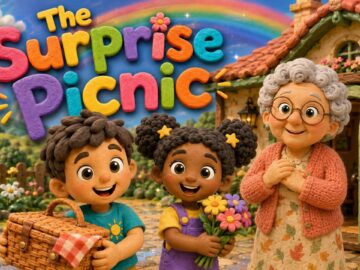 The Surprise Picnic Song 🧺 | A Rainy Day Story for Grandma | Kids Song
