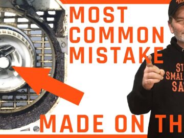 How To Quickly Fix Your Recoil Pull Starter On Your Chainsaw, Blower Or WeedEater