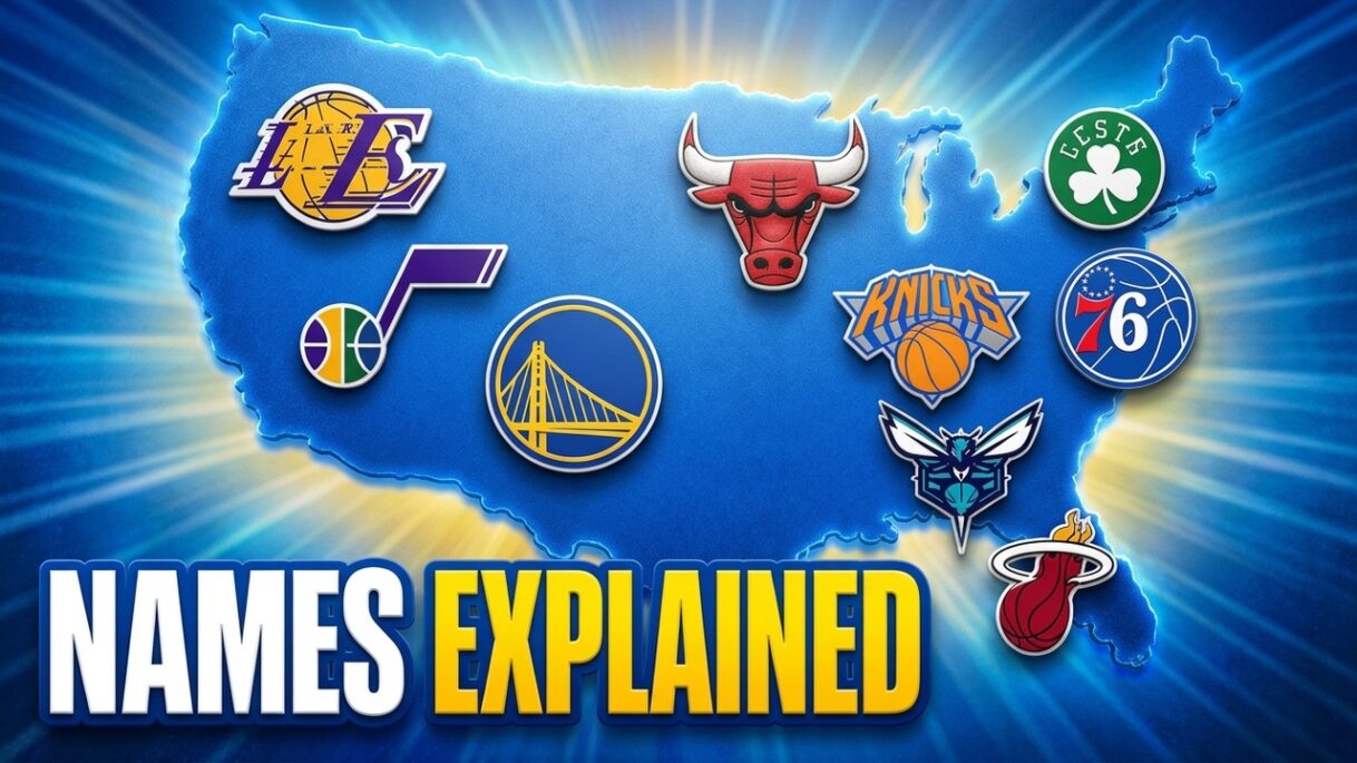 How NBA Teams Actually Got Their Names