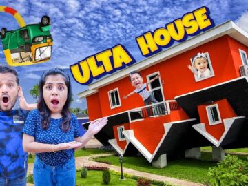 LIVING IN AN UPSIDE DOWN HOUSE | BIGGEST MYSTERY HOUSE