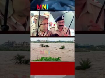 🔴 Ramagundam CP Visits Rain affected places #cp #ambarkishorejha #ips #shorts #mni #breakingnews