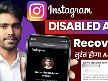 How to Recover Disabled instagram Account 2026 | we disabled your account instagram -Recovery Step
