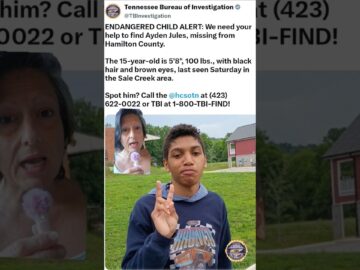 #Missing Endangered Teen from #hamiltoncounty #tennessee Please share 🙏🚨 Missing 9-5-26 🚨 #ncmec