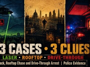 Laser Attack, Rooftop Chase and Drive-Through Arrest | Police Evidence
