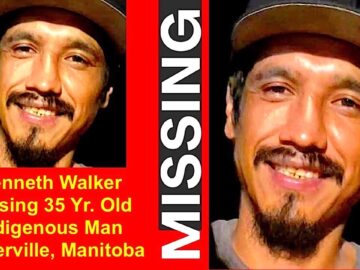 Kenneth Walker: Missing 39 Yr. Old Indigenous Man – Easterville, Manitoba – September 3rd 2026