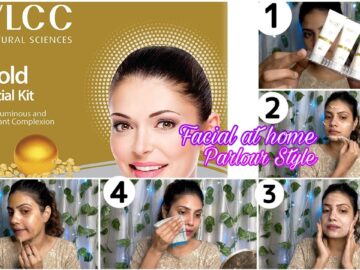 *VLCC Gold Facial Kit* Step by Step/ Demo & Review/Facial at home/घर पे Gold फेशियल कैसे करें