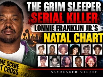 Astrology Natal Chart of The Grim Sleeper Serial Killer: Lonnie Franklin Jr.