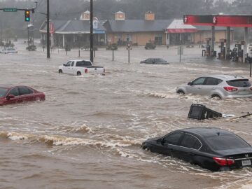 Connecticut & New Jersey Flood Disaster | 7 Inches of Rain, Cars Trapped