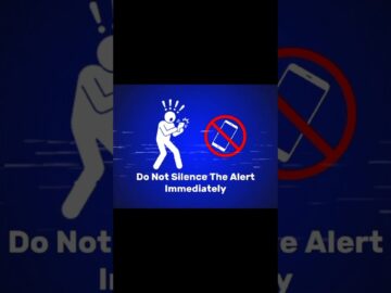 If an Amber Alert appears on your phone. | Amber Alert #horror #protocol #analoghorror #scary #vhs