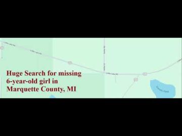 THEY FOUND HER !!! A massive search is HAS ENDED for a missing 6-year-old girl in Forsyth Township