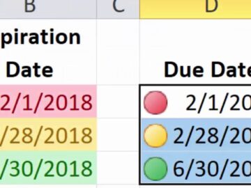 Excel Essentials — Level UP! — Conditional Formatting for Due Dates and Expiration Dates