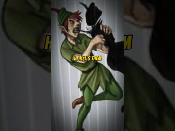 Peter Pan is the Angel of Death! #neverland #captainhook #tinkerbell #disney #onepiece